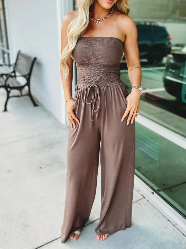 Elsie Strapless Jumpsuit