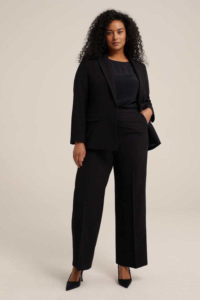 Curvy Chic Wideleg Trousers