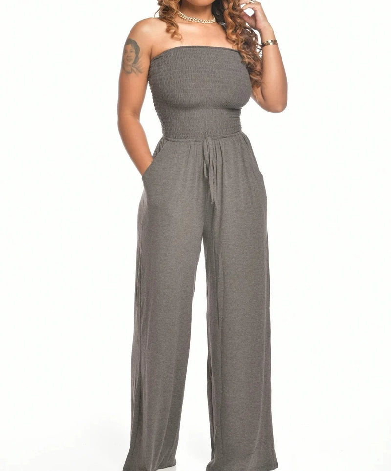 Elsie Strapless Jumpsuit