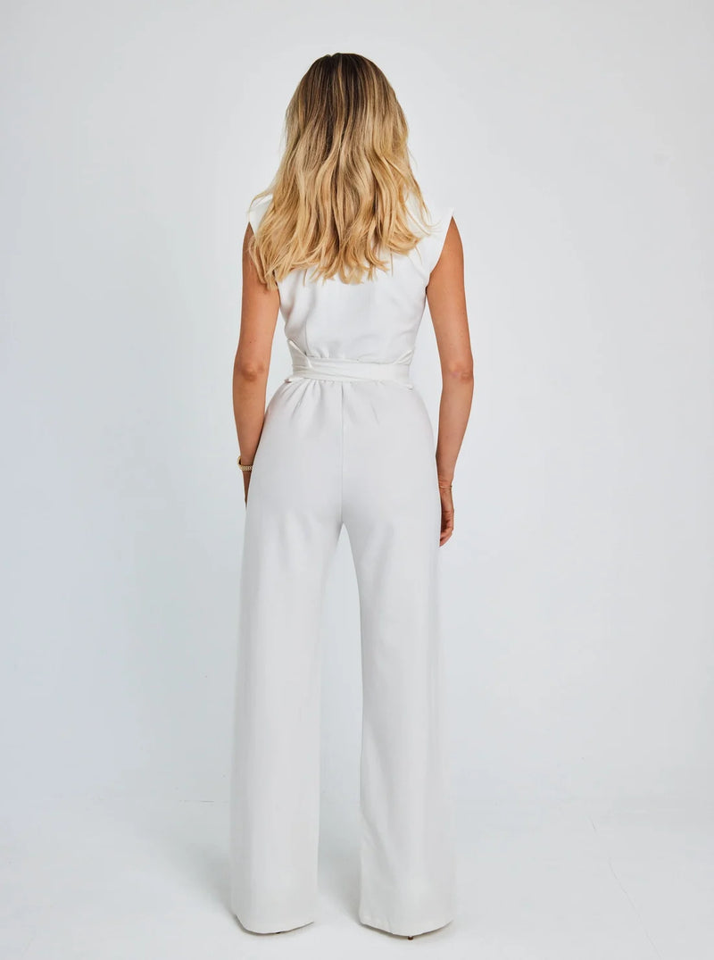 Athena High-Waisted Wide Leg Jumpsuit