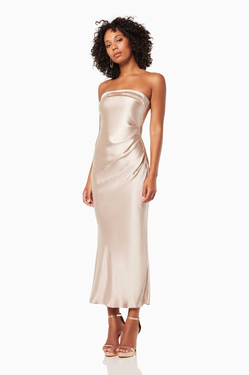 Strapless Cocktail Dress