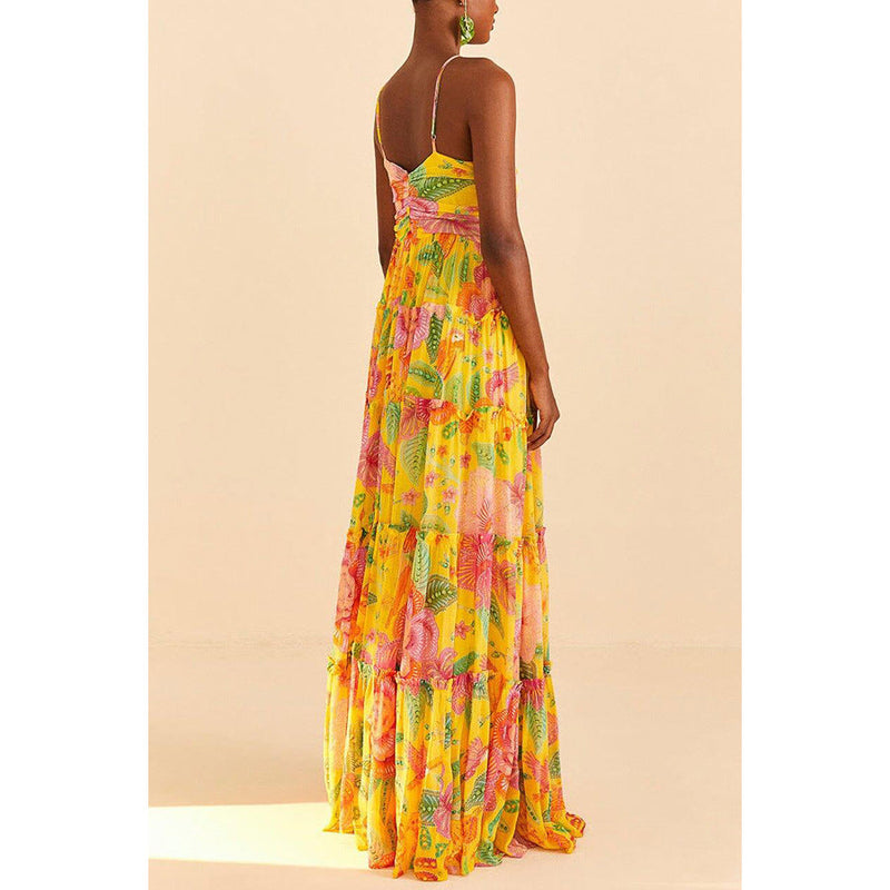 Serena Floral Maxi Dress