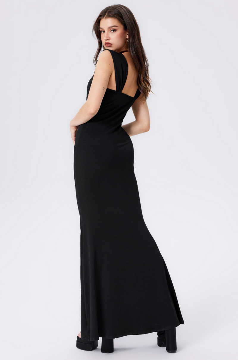 Celeste U-Neck Maxi Dress