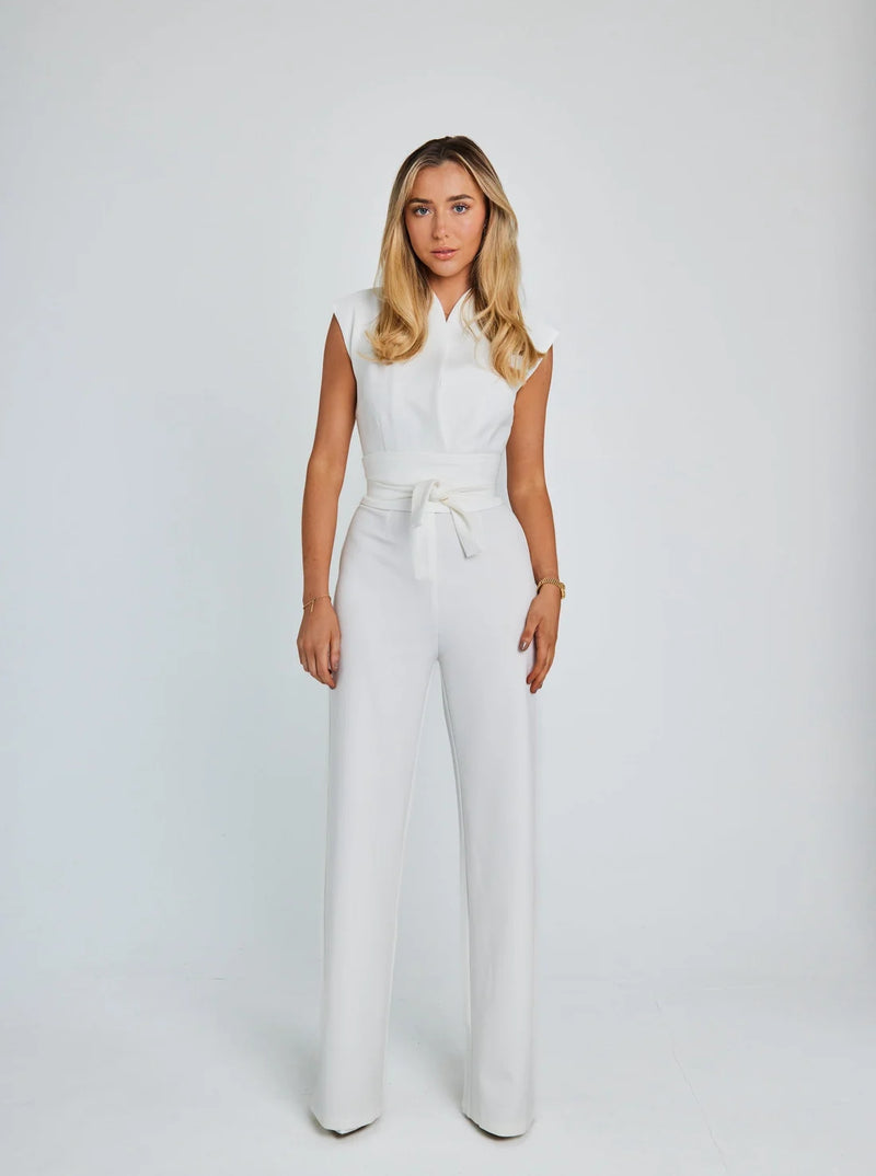 Athena High-Waisted Wide Leg Jumpsuit