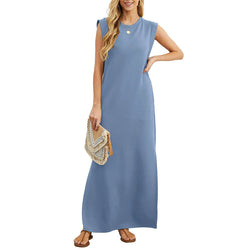 Mila Round Neck Maxi Dress